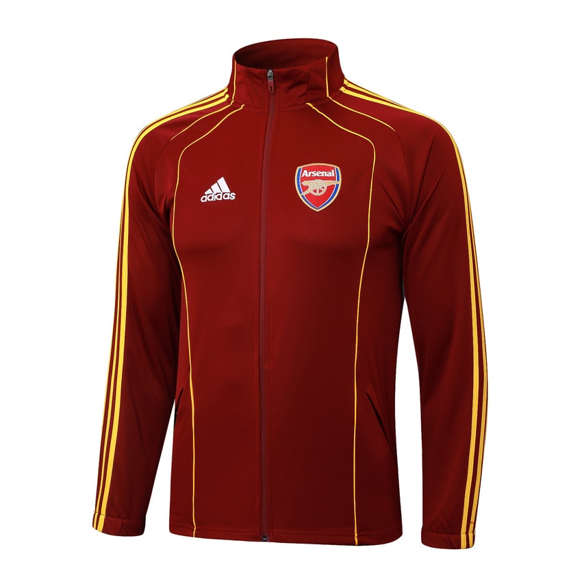 Survetement Arsenal Veste Homme 2025 2026 Rouge Foncé