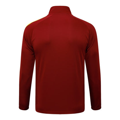 Survetement Arsenal Veste Homme 2025 2026 Rouge Foncé