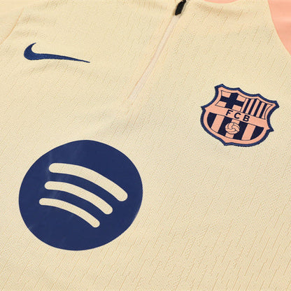 Survetement Barcelone Training Homme 2025 2026 Jaune