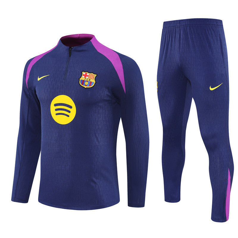 Survetement Barcelone Training Homme 2025 2026 Bleu