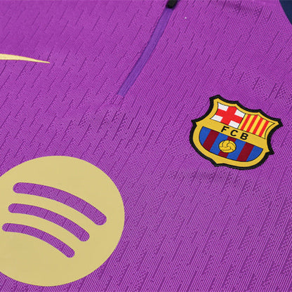 Survetement Barcelone Training Homme 2025 2026 Violet Rose