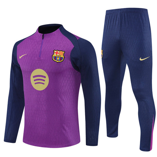 Survetement Barcelone Training Homme 2025 2026 Violet Rose
