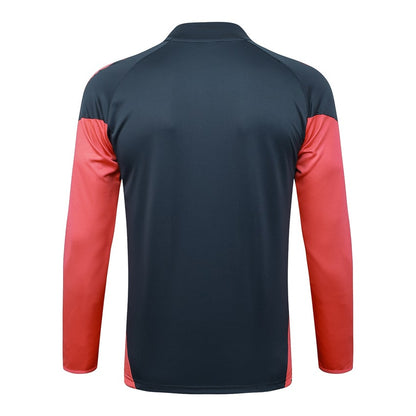 Survetement Bayern Munich Training Homme 2025 2026 Noir Rouge