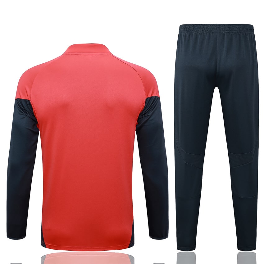 Survetement Bayern Munich Training Homme 2025 2026 Rouge Noir
