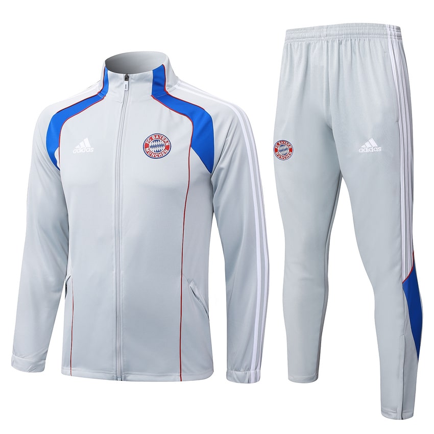 Survetement Bayern Munich Veste Homme 2025 2026 Gris