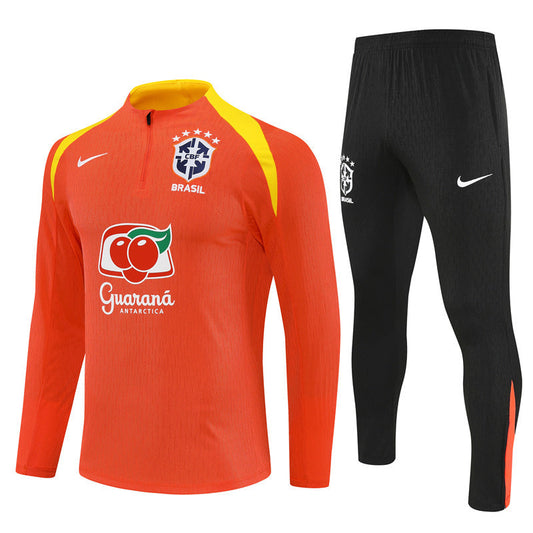 Survetement Bresil Training Homme 2025 2026 Orange