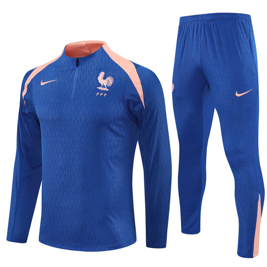 Survetement France Training Homme 2025 2026 Bleu