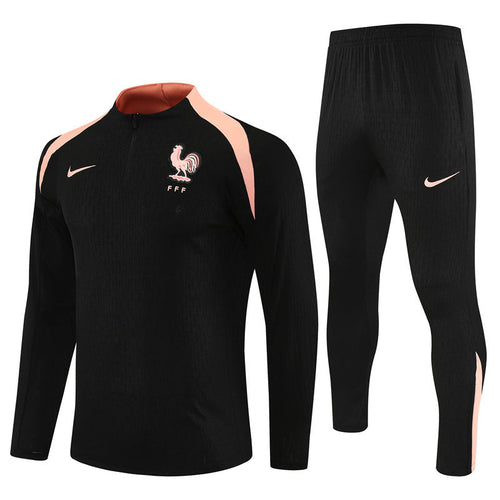 Survetement France Training Homme 2025 2026 Noir
