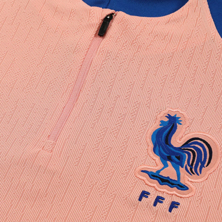 Survetement France Training Homme 2025 2026 Rose