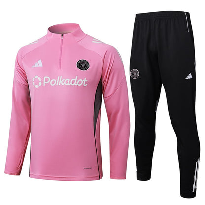 Survetement Inter Miami Training Homme 2025 2026 Rose