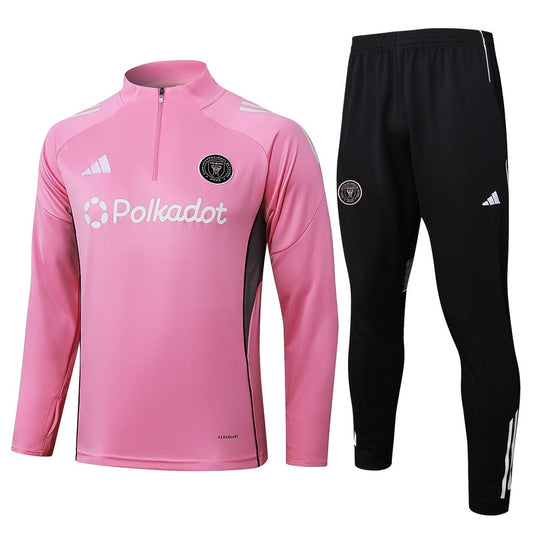 Survetement Inter Miami Training Homme 2025 2026 Rose