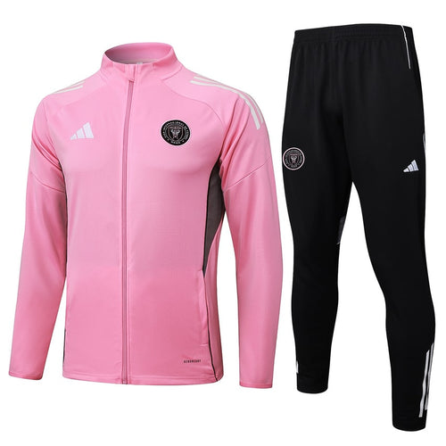 Survetement Inter Miami Veste Homme 2025 2026 Rose Clair