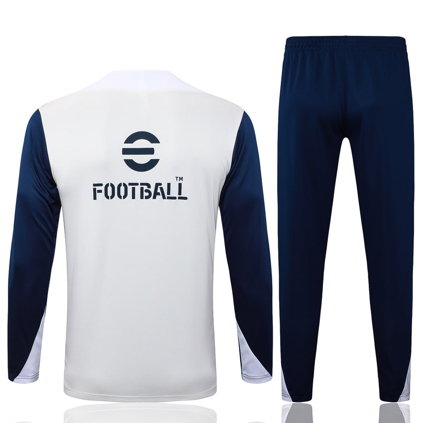 Survetement Inter Milan Training Homme 2025 2026 Blanc Bleu