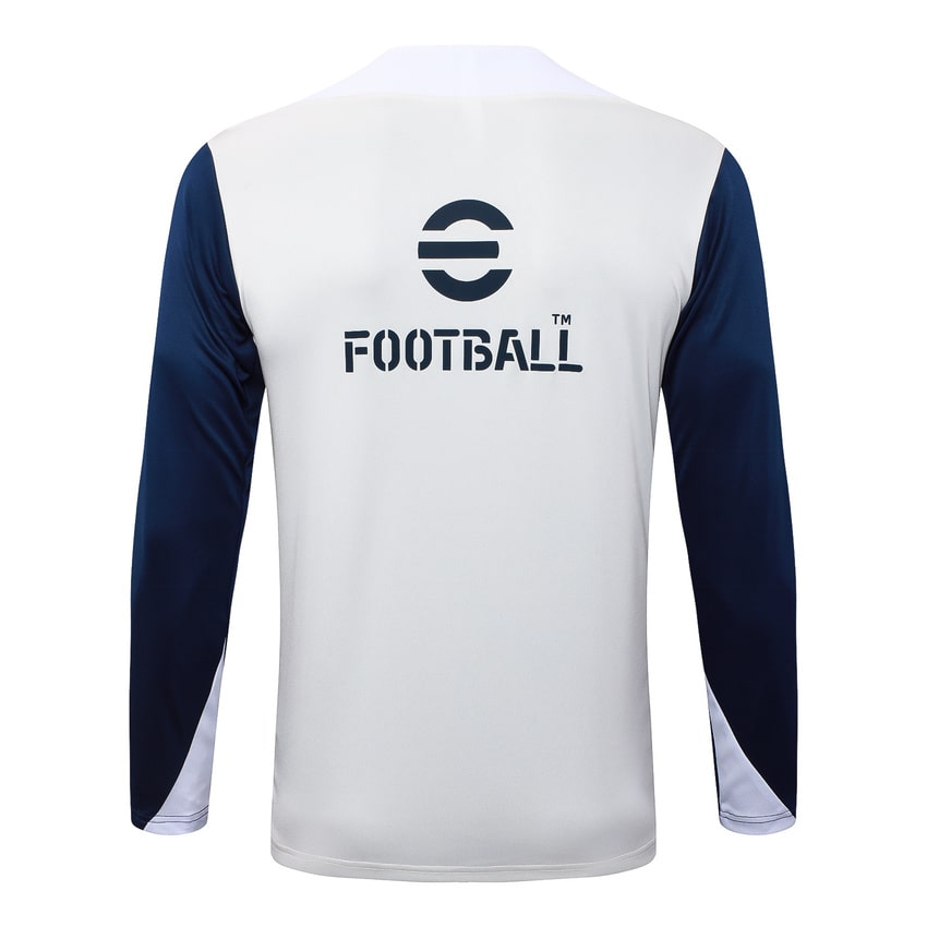 Survetement Inter Milan Training Homme 2025 2026 Blanc Bleu