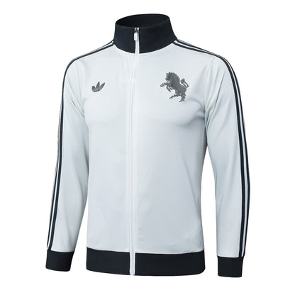 Survetement Juventus Veste Homme 2024 2025 Blanc Clair