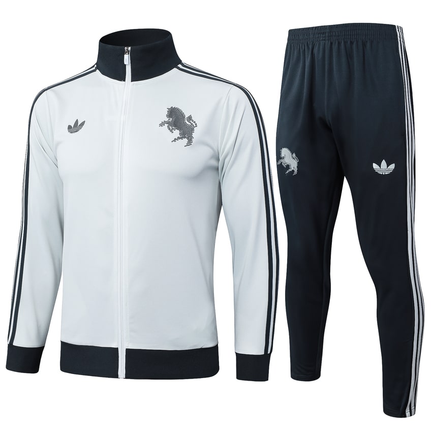 Survetement Juventus Veste Homme 2024 2025 Blanc Clair