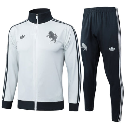 Survetement Juventus Veste Homme 2024 2025 Blanc Clair