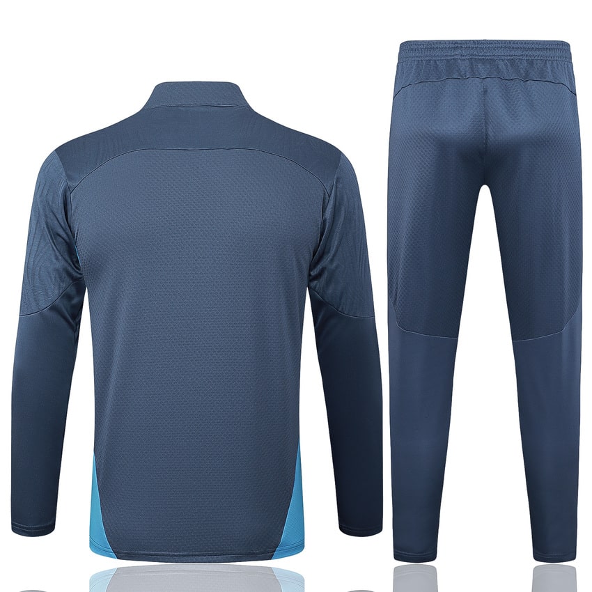 Survetement Manchester City Training Homme 2024 2025 Bleu Foncé