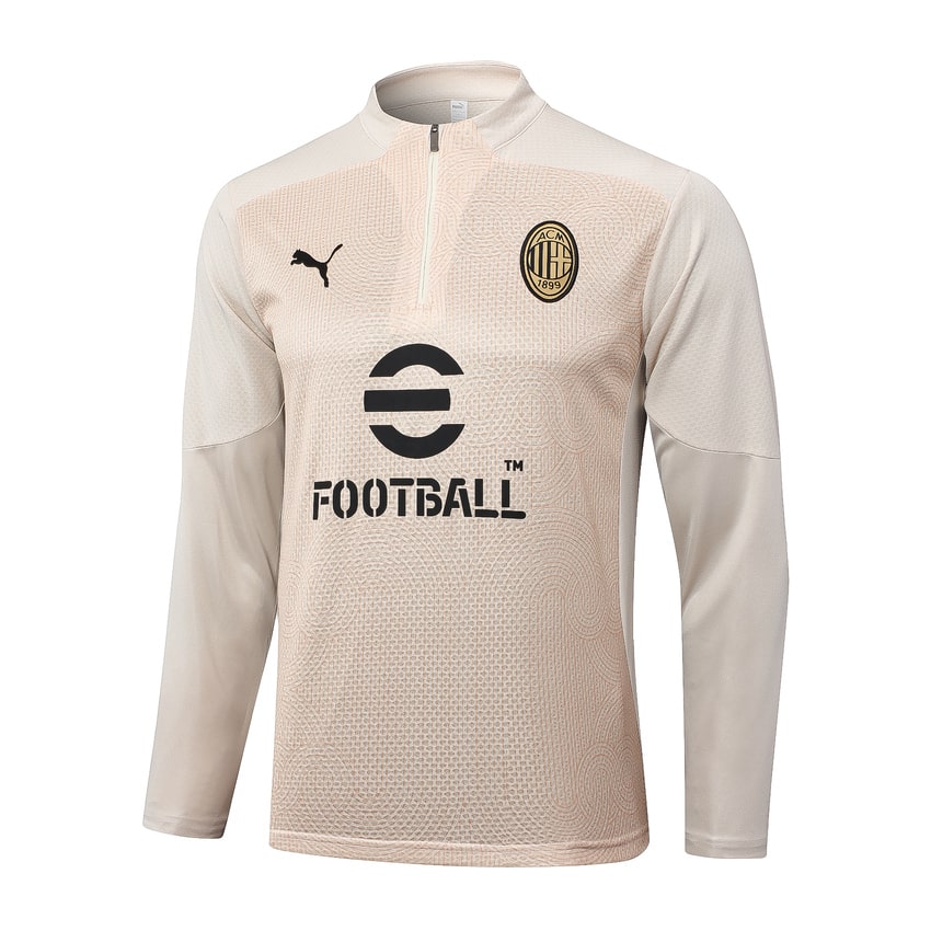 Survetement Milan AC Training Homme 2024 2025 Beige