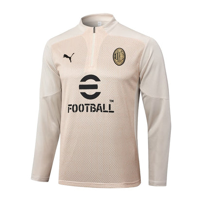 Survetement Milan AC Training Homme 2024 2025 Beige