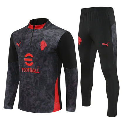 Survetement Milan AC Training Homme 2025 2026 Gris