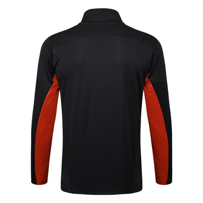 Survetement Milan AC Veste Homme 2024 2025 Noir