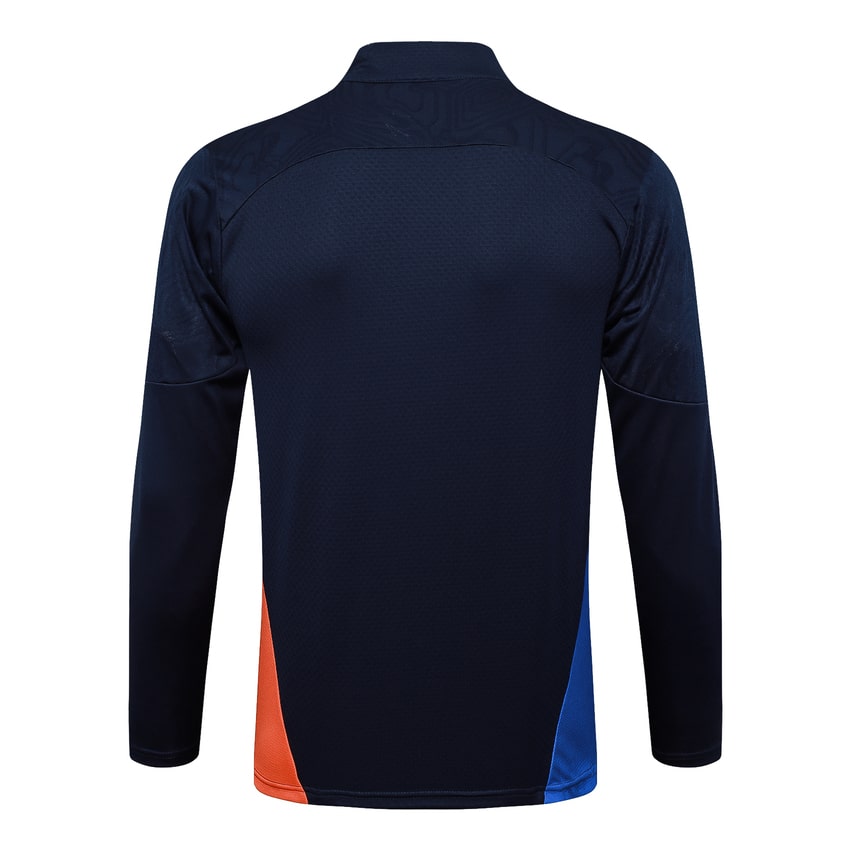 Survetement Marseille OM Training Homme 2025 2026 Bleu Foncé