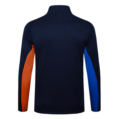 Survetement Marseille OM Veste Homme 2025 2026 Bleu