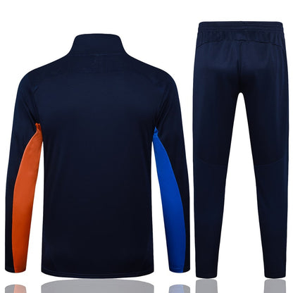 Survetement Marseille OM Veste Homme 2025 2026 Bleu