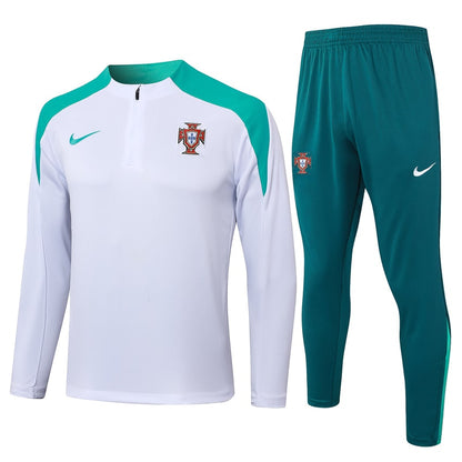 Survetement Portugal Training Homme 2024 2025 Blanc