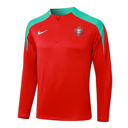 Survetement Portugal Training Homme 2024 2025 Rouge