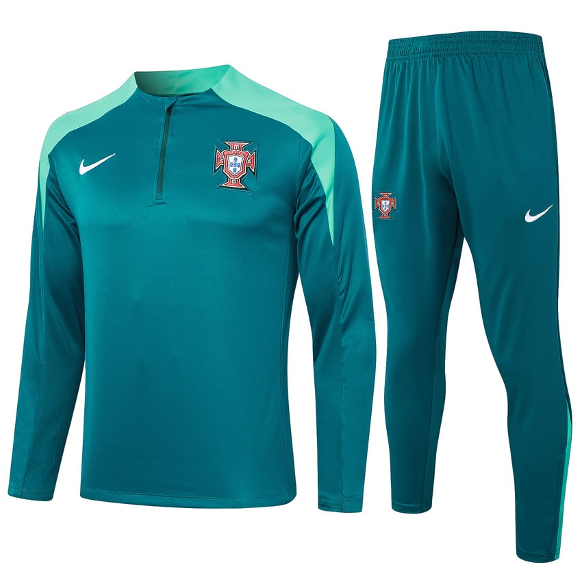 Survetement Portugal Training Homme 2024 2025 Vert
