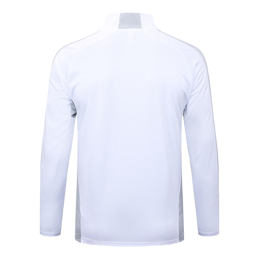 Survetement Real Madrid Training Homme 2025 2026 Blanc Gris