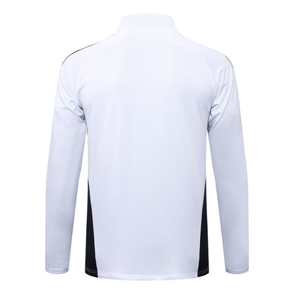 Survetement Real Madrid Training Homme 2025 2026 Blanc Noir