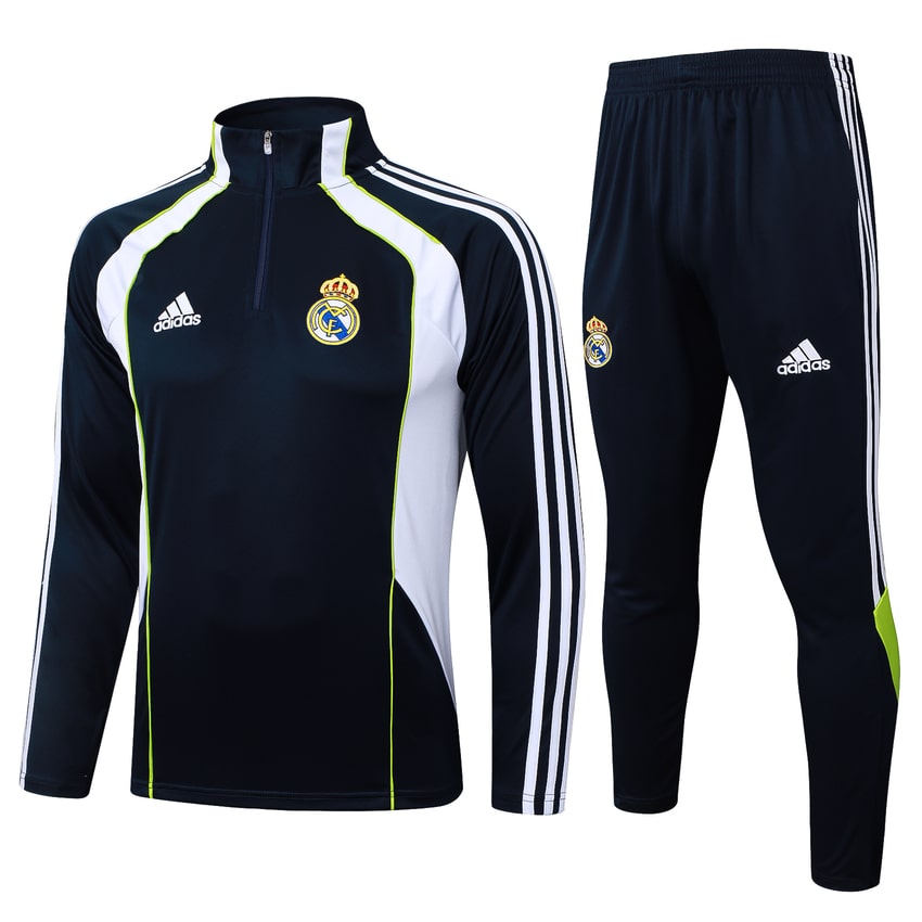 Survetement Real Madrid Traning Homme 2025/2026 Noir Blanc