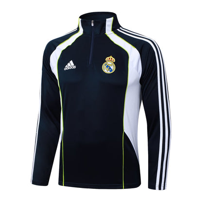 Survetement Real Madrid Traning Homme 2025/2026 Noir Blanc