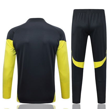 Survetement Real Madrid Training Homme 2025 2026 Noir Foncé