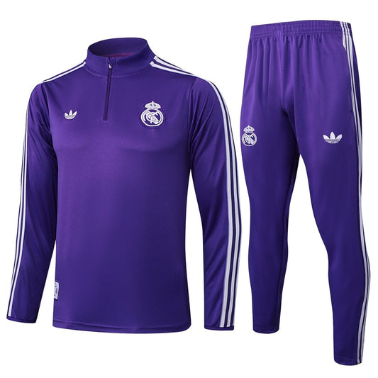 Survetement Real Madrid Training Homme 2025 2026 Violet