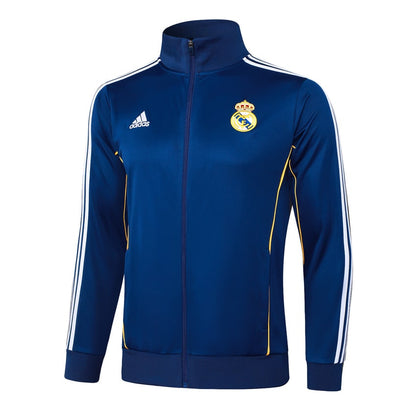 Survetement Real Madrid Veste Homme 2025 2026 Bleu Sombre