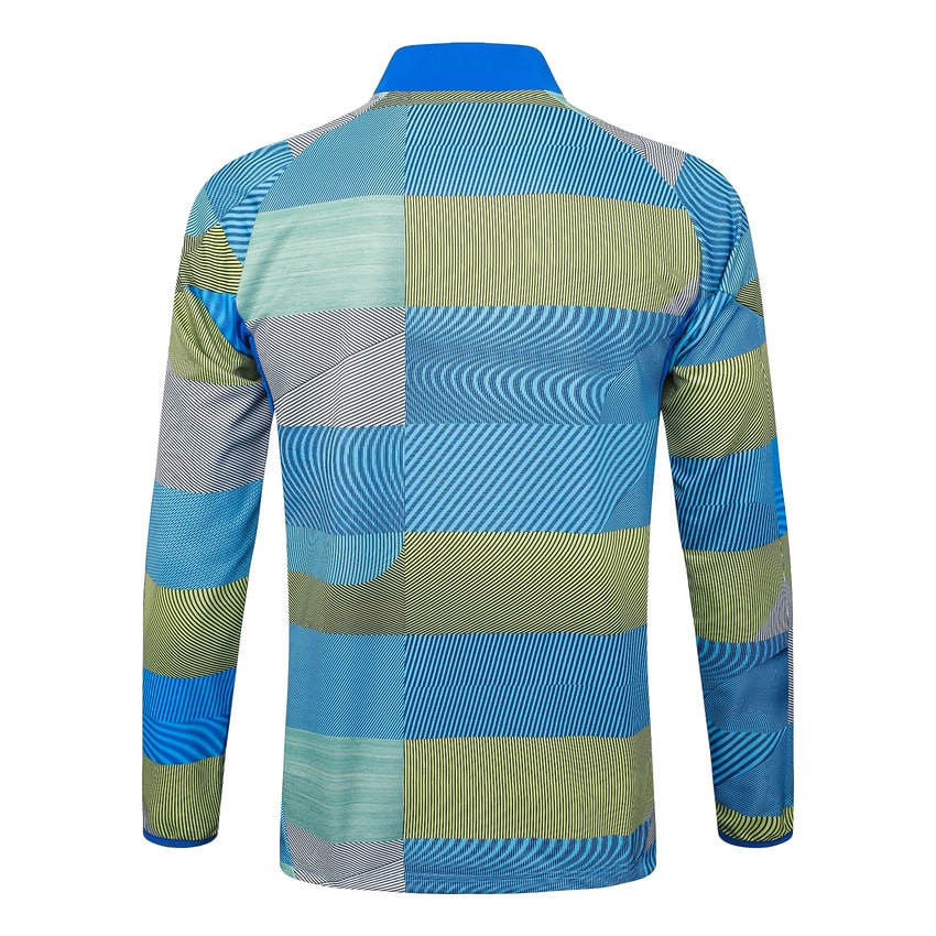 Survetement Real Madrid Veste Homme 2025 2026 Bleu Vert