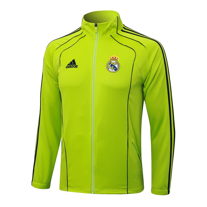 Survetement Real Madrid Veste Homme 2025 2026 Jaune