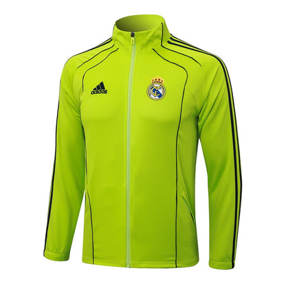 Survetement Real Madrid Veste Homme 2025 2026 Jaune