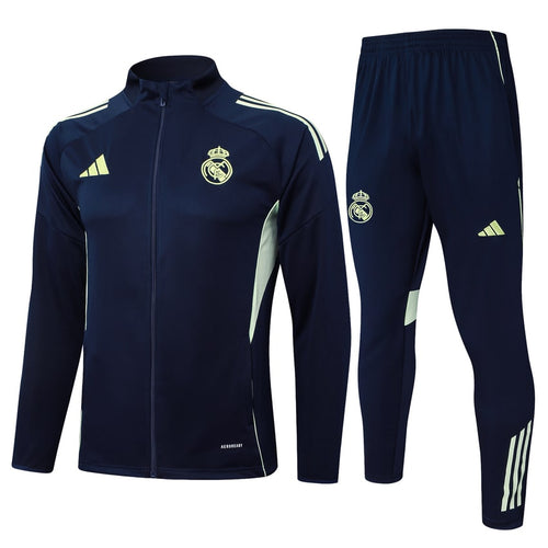 Survetement Real Madrid Veste Homme 2025 2026 Noir Jaune