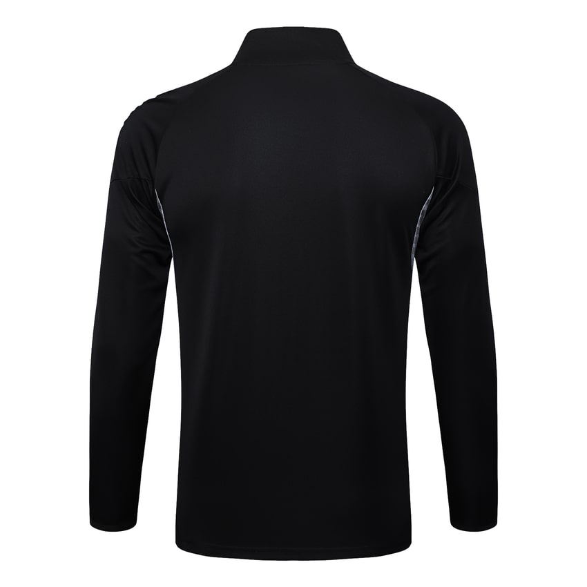 Survetement Real Madrid Veste Homme 2025 2026 Noir Sombre