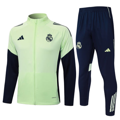 Survetement Real Madrid Veste Homme 2025 2026 Vert Clair