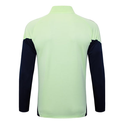 Survetement Real Madrid Veste Homme 2025 2026 Vert Clair