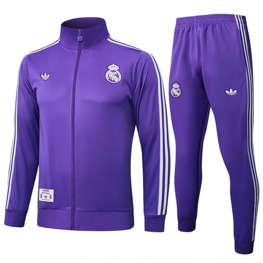 Survetement Real Madrid Veste Homme 2025 2026 Violet