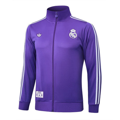 Survetement Real Madrid Veste Homme 2025 2026 Violet