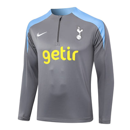 Survetement Tottenham Training Homme 2024 2025 Gris