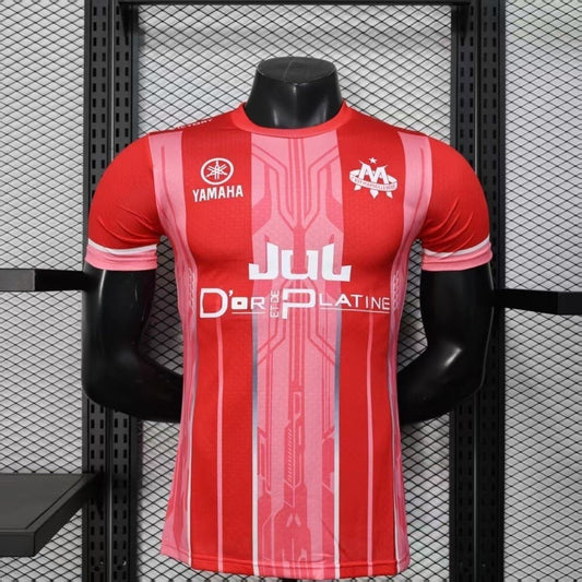 MAILLOT OM x JUL ROUGE 2025/2026